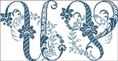 (image for) Elaborate Alphabet U V